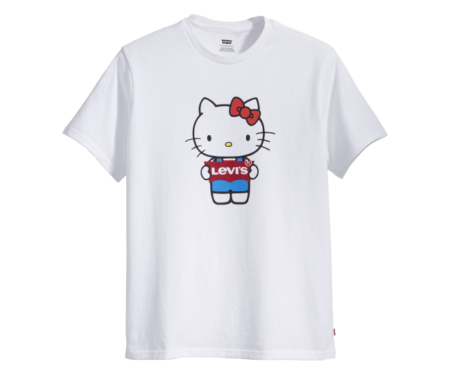 Levis – Still Camiseta Branco Hello Kitty Levis – Still Camiseta Branco Hello Kitty