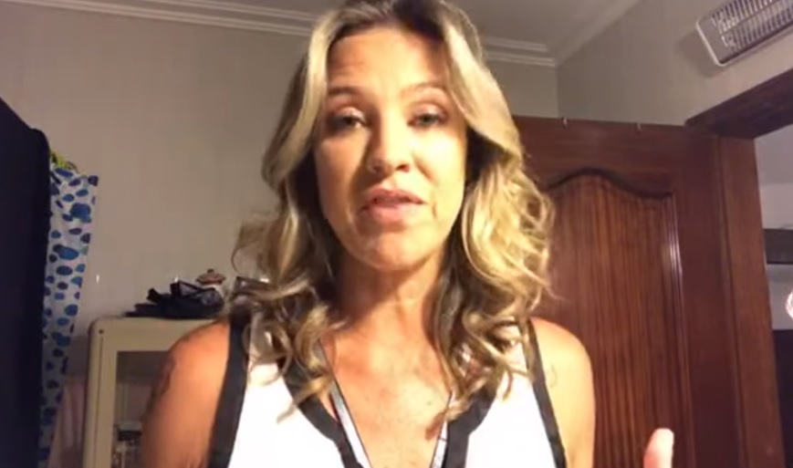 Luana Piovani grava vídeo para expor discussão com ex-marido