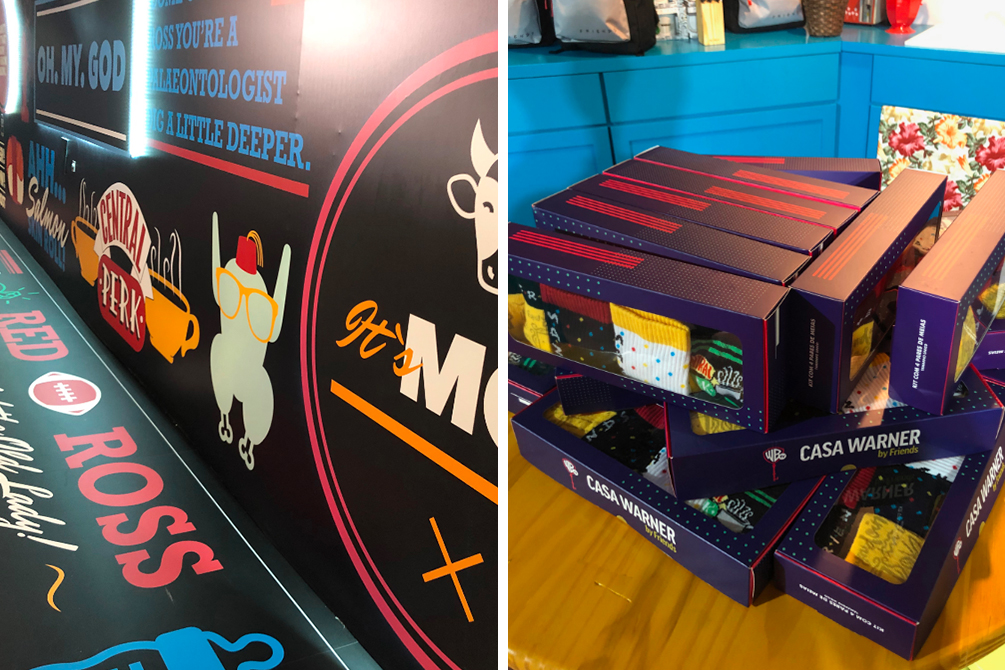 Friends e tudo o que tem na Casa Warner em imagens exclusivas