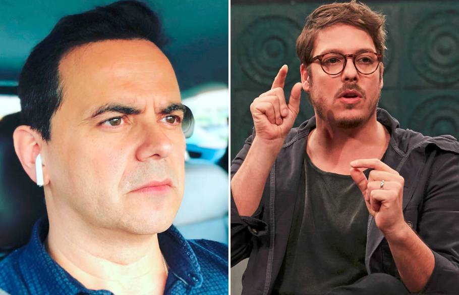 Porchat e Duvivier rebatem Carioca por criticar manifestações por Agatha