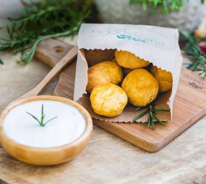 Pãozinho do amor: primo do pão de queijo Pãozinho do amor: primo do pão de queijo