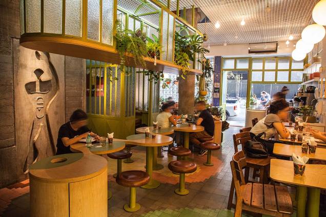 O salão do café: um dos mais belos da cidade O salão do café: um dos mais belos da cidade