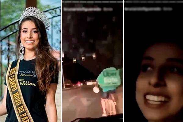 Jovem faz vídeo zombando de entregador de app e perde título de “miss”