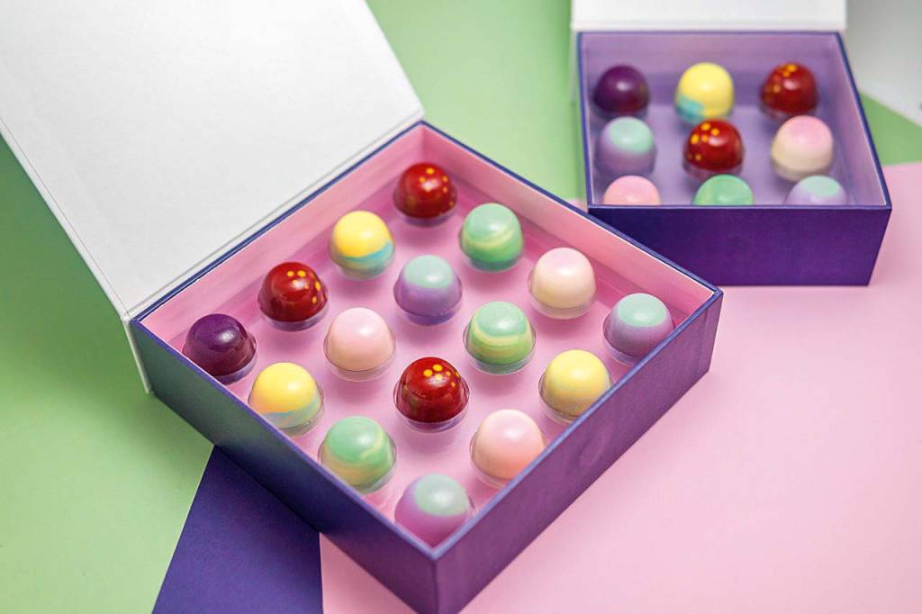 Mica Crafted Chocolate faz bombons lindos e delicados por encomenda