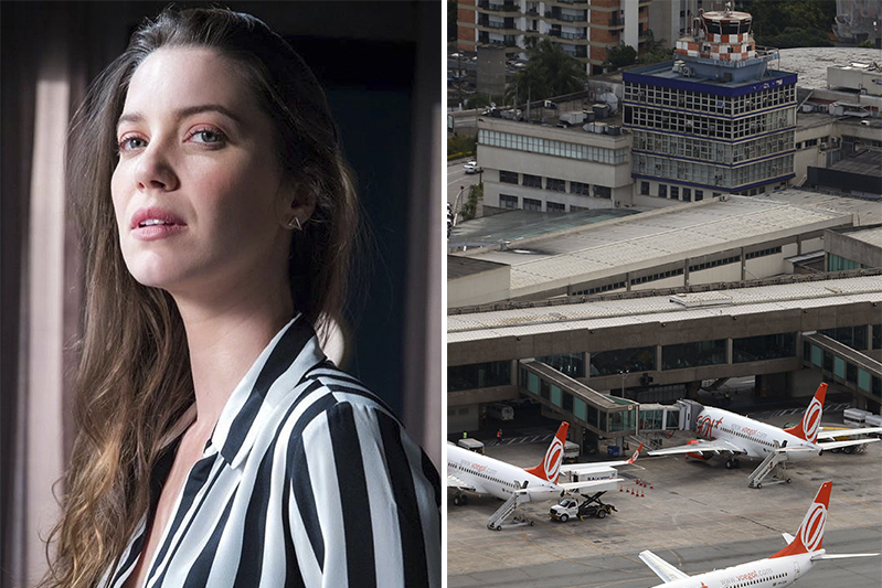 Nathalia Dill enfrenta problema no aeroporto: “Pagamos e não podemos voar”