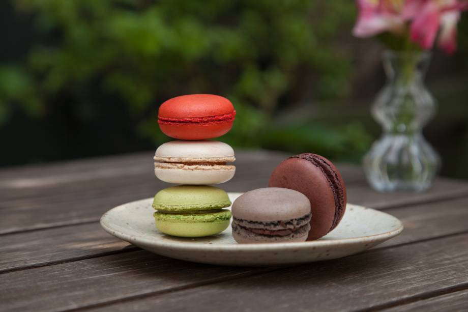 Macarons: sabores podem variar Macarons: sabores podem variar