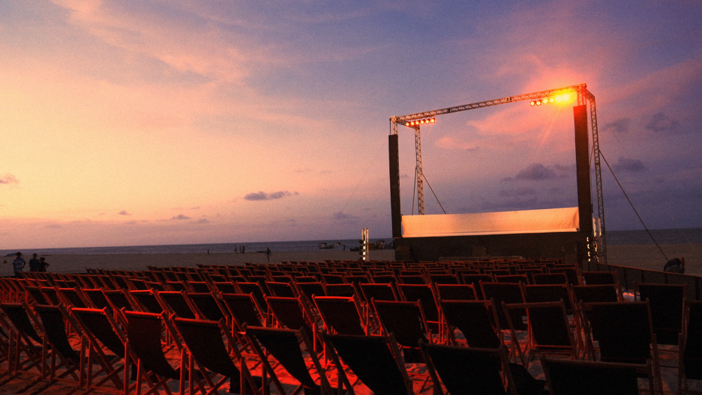 Festival de Gostoso realiza sessões de cinema na praia