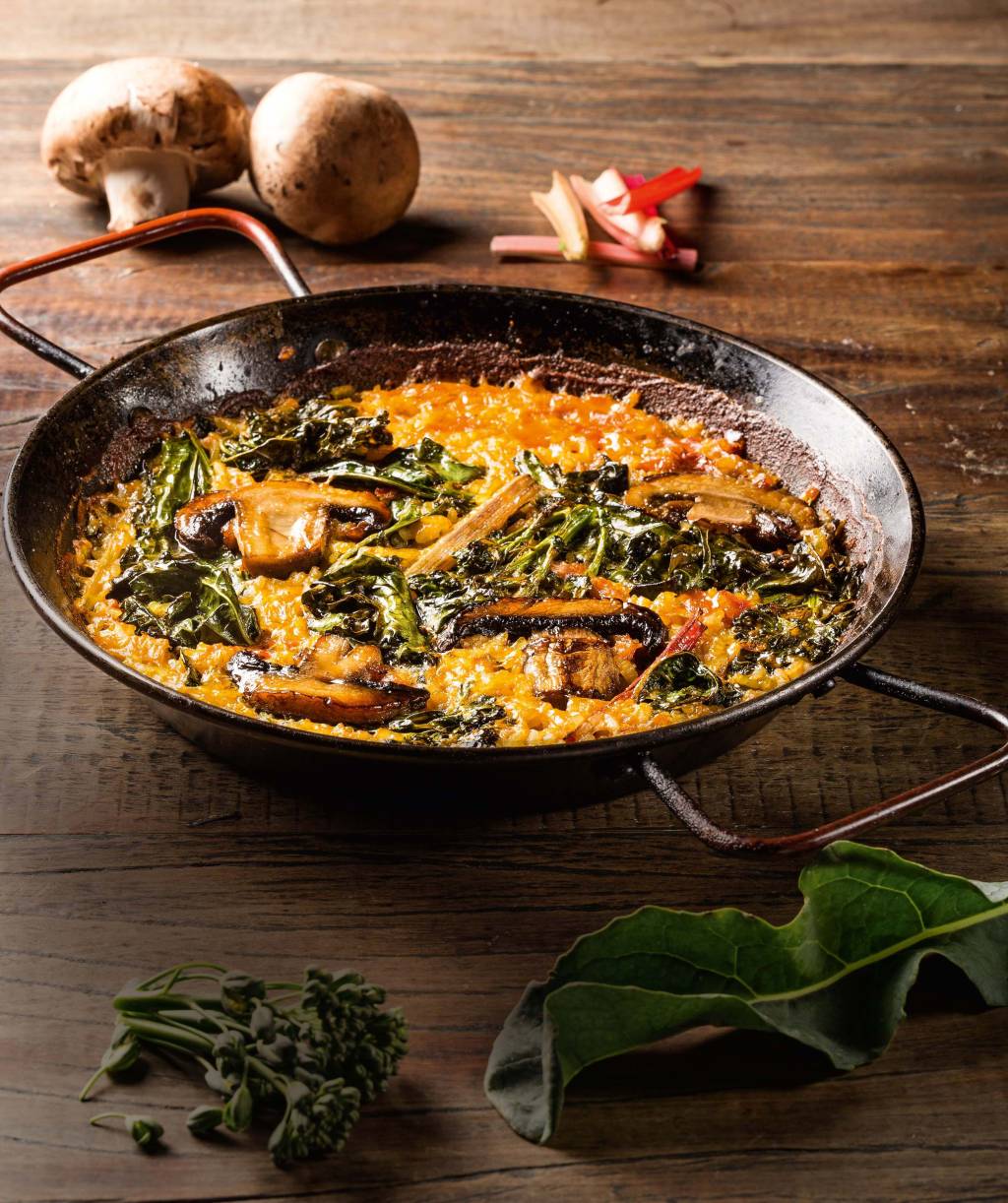 Receita: arroz da horta do Teus