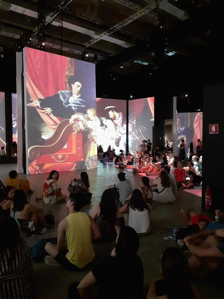 da vinci exposição Exposição sobre Da Vinci no Mis Experience: projeções gigantes