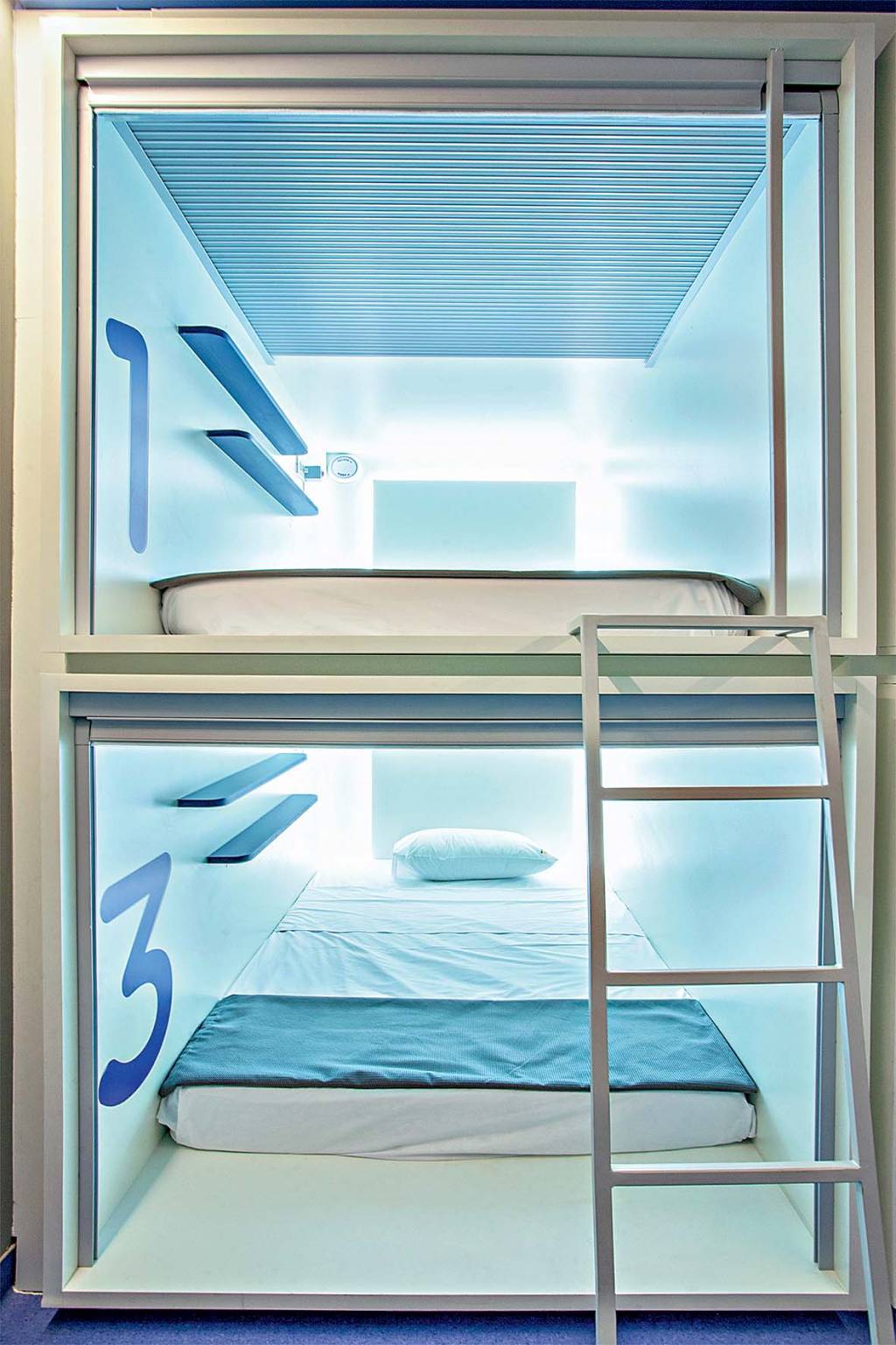 São Paulo ganha hotel com quartos “cápsulas” de 2 metros quadrados