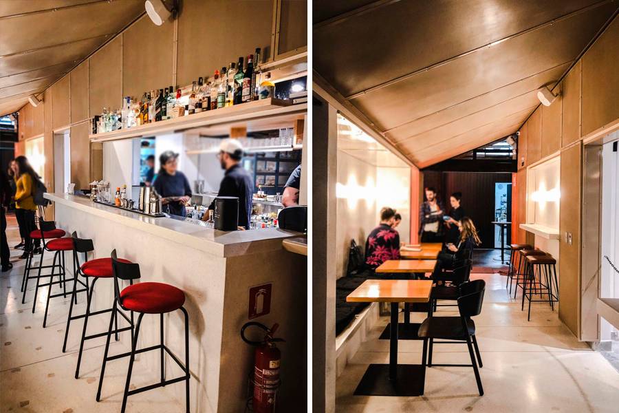 Komah ganha um bar para chamar de seu