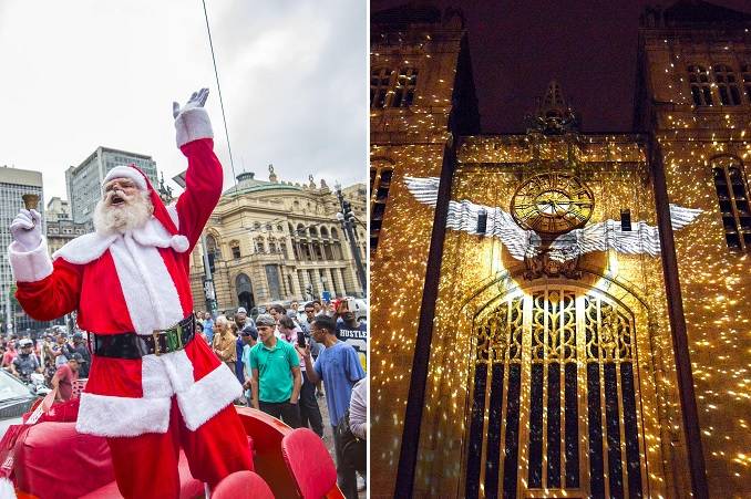 Roda-gigante no Viaduto do Chá e patinação no gelo: o Natal no centro