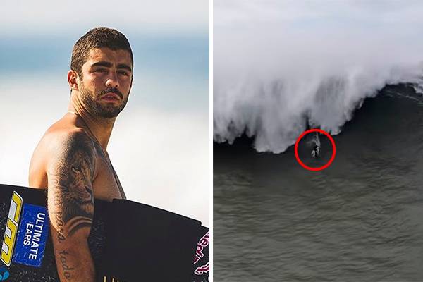 Pedro Scooby: vídeo de drone mostra resgate do surfista