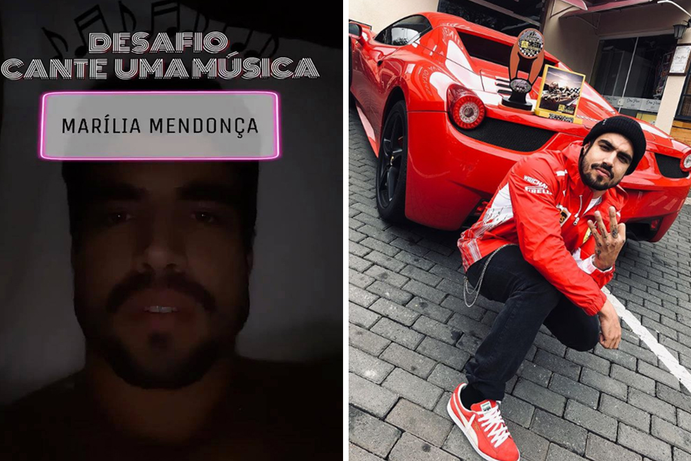Caio Castro se atrapalha com filtro do Instagram e vira piada na internet
