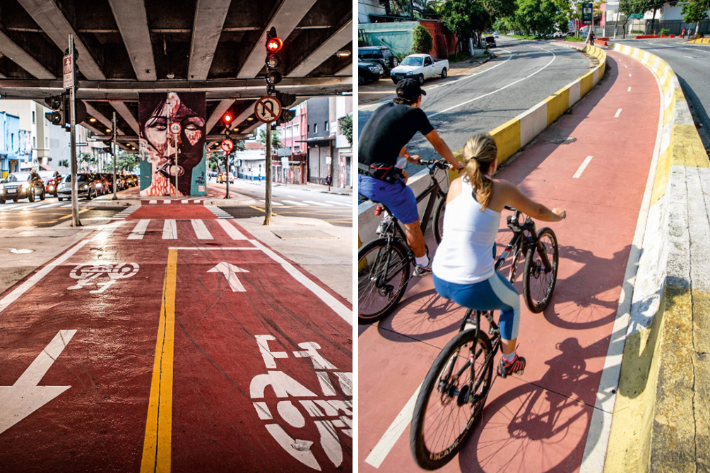 Aumenta circulação de ciclistas em áreas centrais da capital paulista
