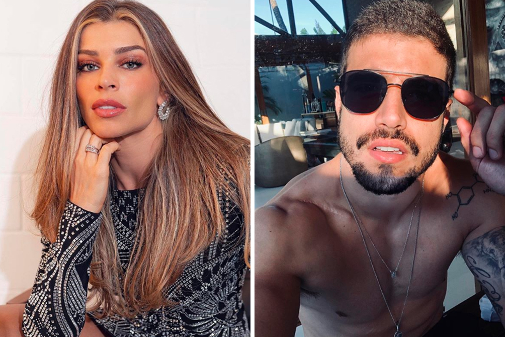 Caio Castro e Grazi Massafera curtem o fim de ano juntos em Pernambuco