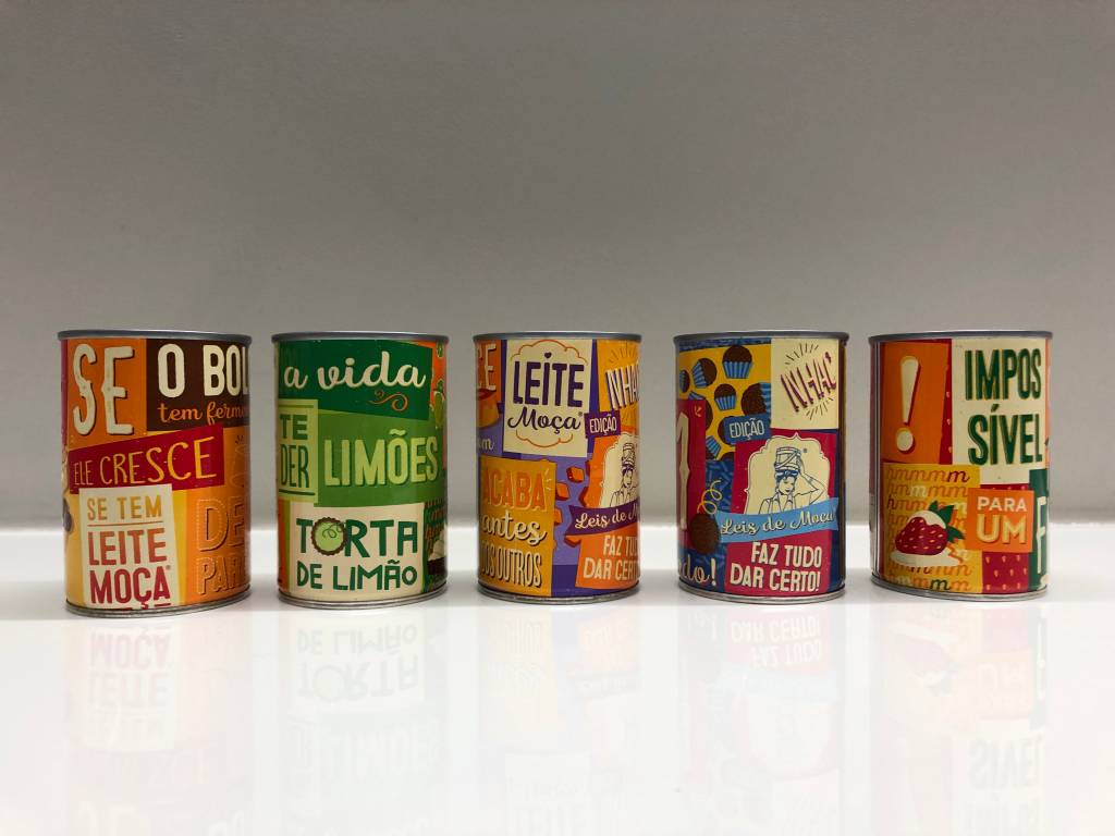 Leite Moça lança latas colecionáveis