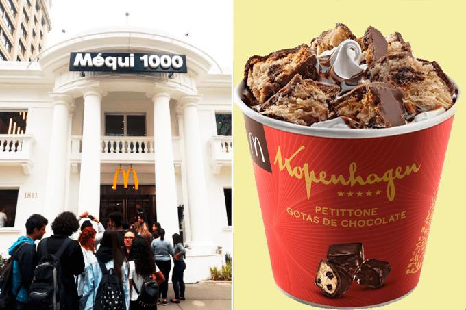 McDonald’s lança McFlurry com chocotone da Kopenhagen no Méqui 1000