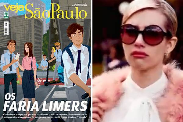 Faria Limers: os dez melhores memes sobre o tema da capa da Vejinha