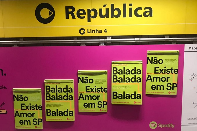 Spotify distribui pôsteres de músicas mais ouvidas desde 2010