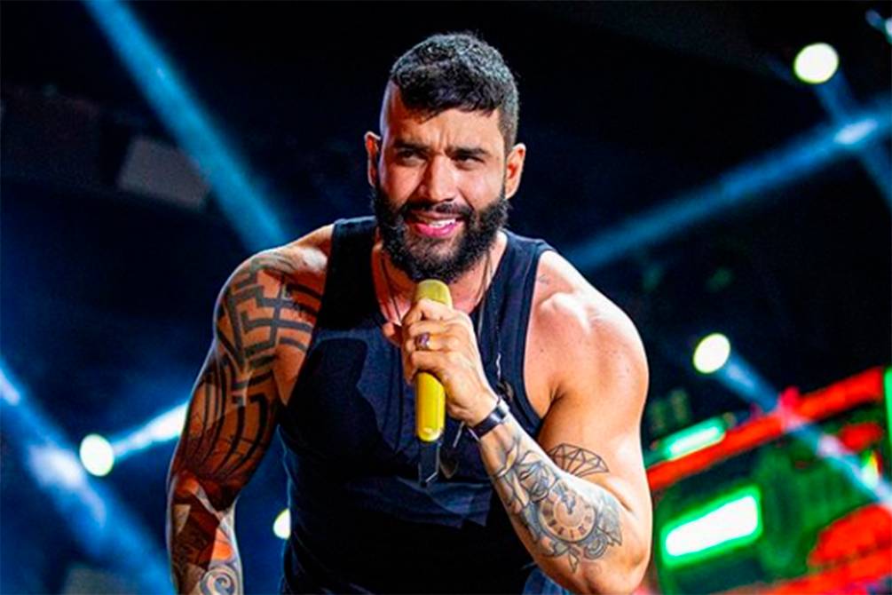 Durante show, Gusttavo Lima comenta rumor sobre suposta filha de 16 anos