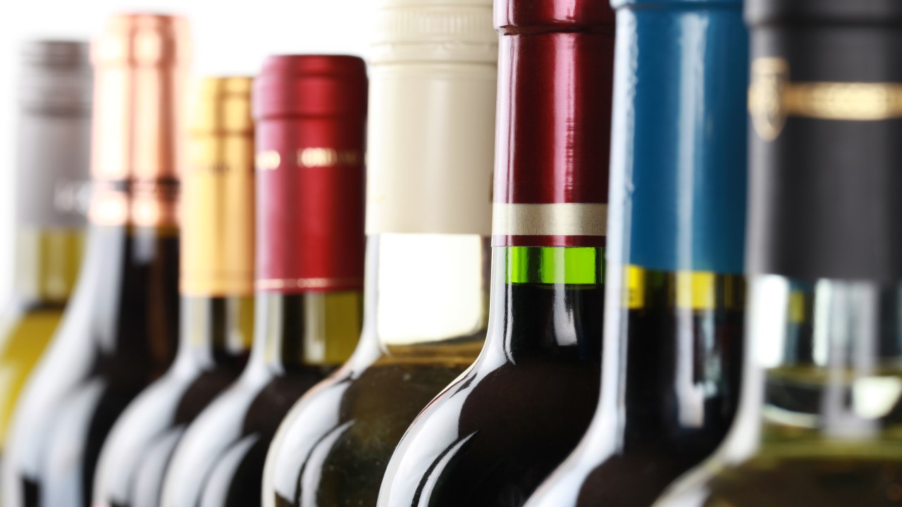 Vinhos Garrafas