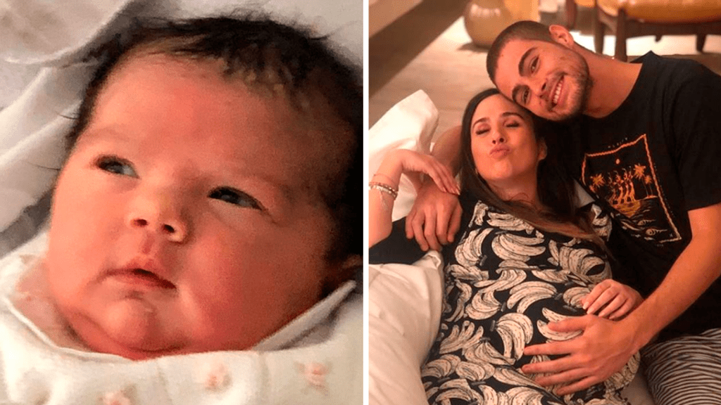 Rafa Vitti encontrou um jeito inusitado de proteger a filha dos mosquitos