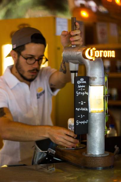 Inédito: bar serve chope da marca