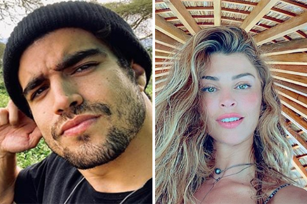 Caio Castro e Grazi Massafera postam primeira foto juntos