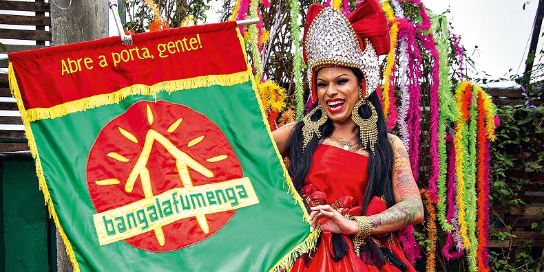 Jessica Close é a primeira porta-estandarte trans em 22 anos do “Banga”