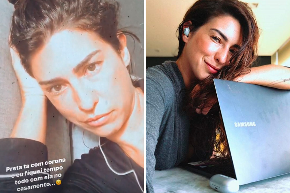 Coronavírus: Fê Paes Leme fica em alerta após Covid-19 de Preta Gil