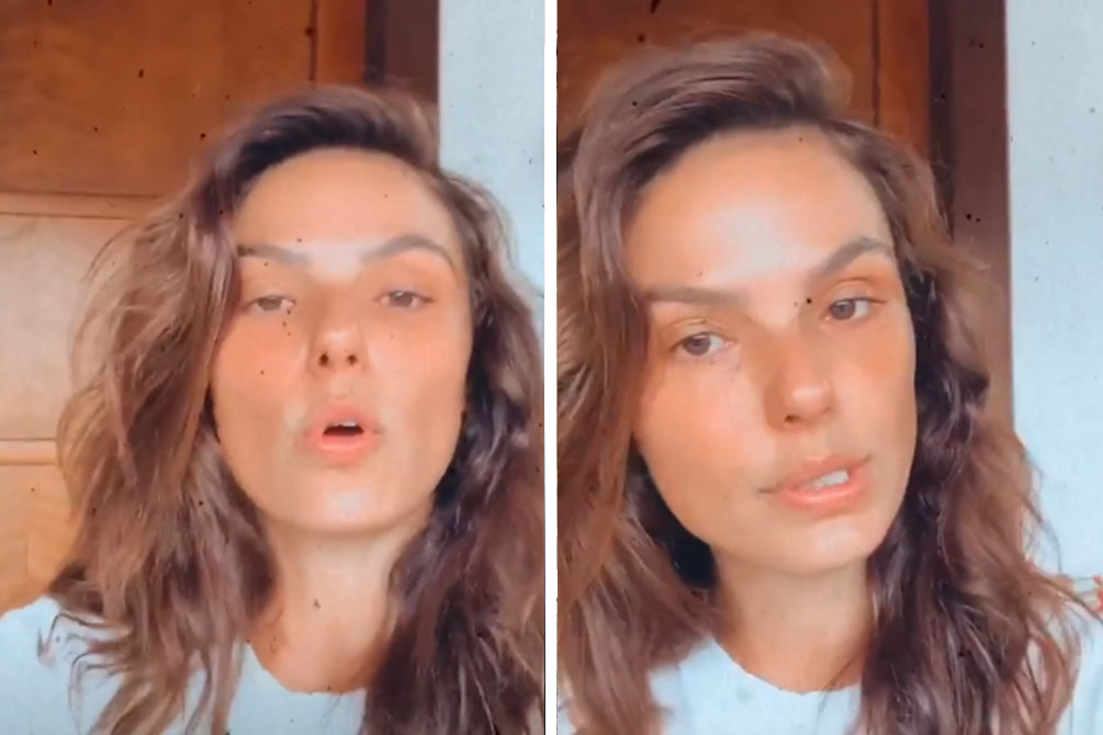 Isis Valverde se explica após polêmica de vídeo sobre coronavírus no Instagram