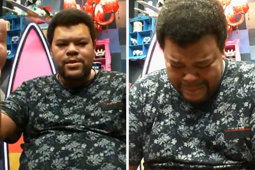 Babu Santana vai às lágrimas após paredão: “Vou sentir muita falta”