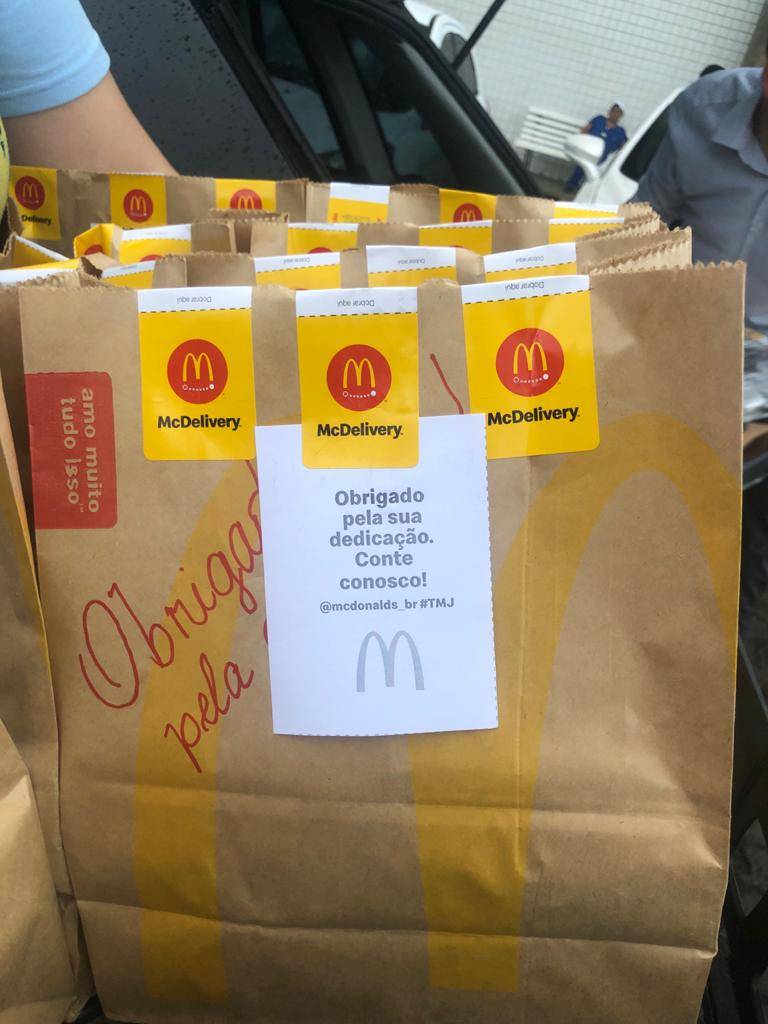 McDonald’s entrega refeições a caminhoneiros
