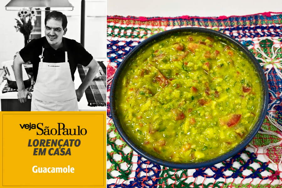 Lorençato em casa: receita de guacamole