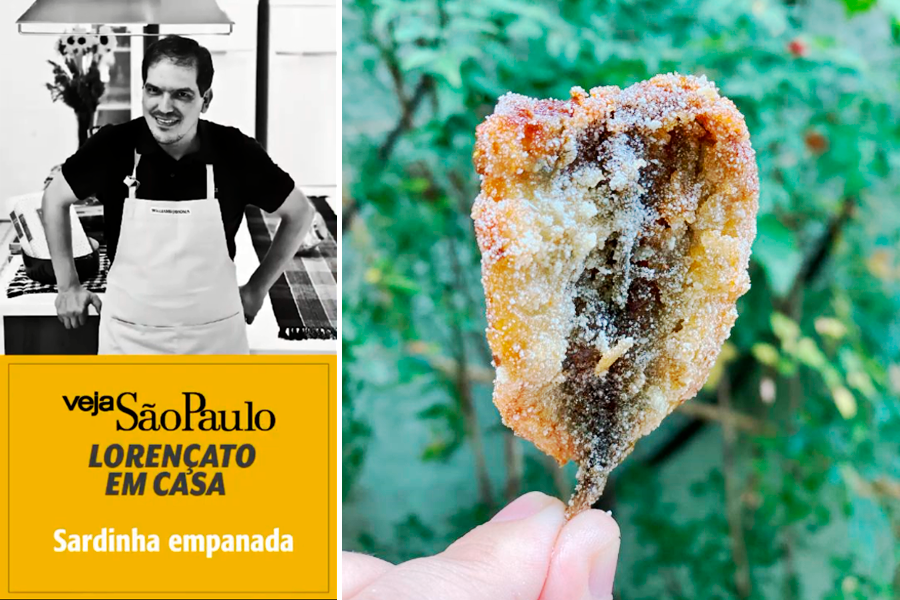 Lorençato em casa: receita de sardinha empanada