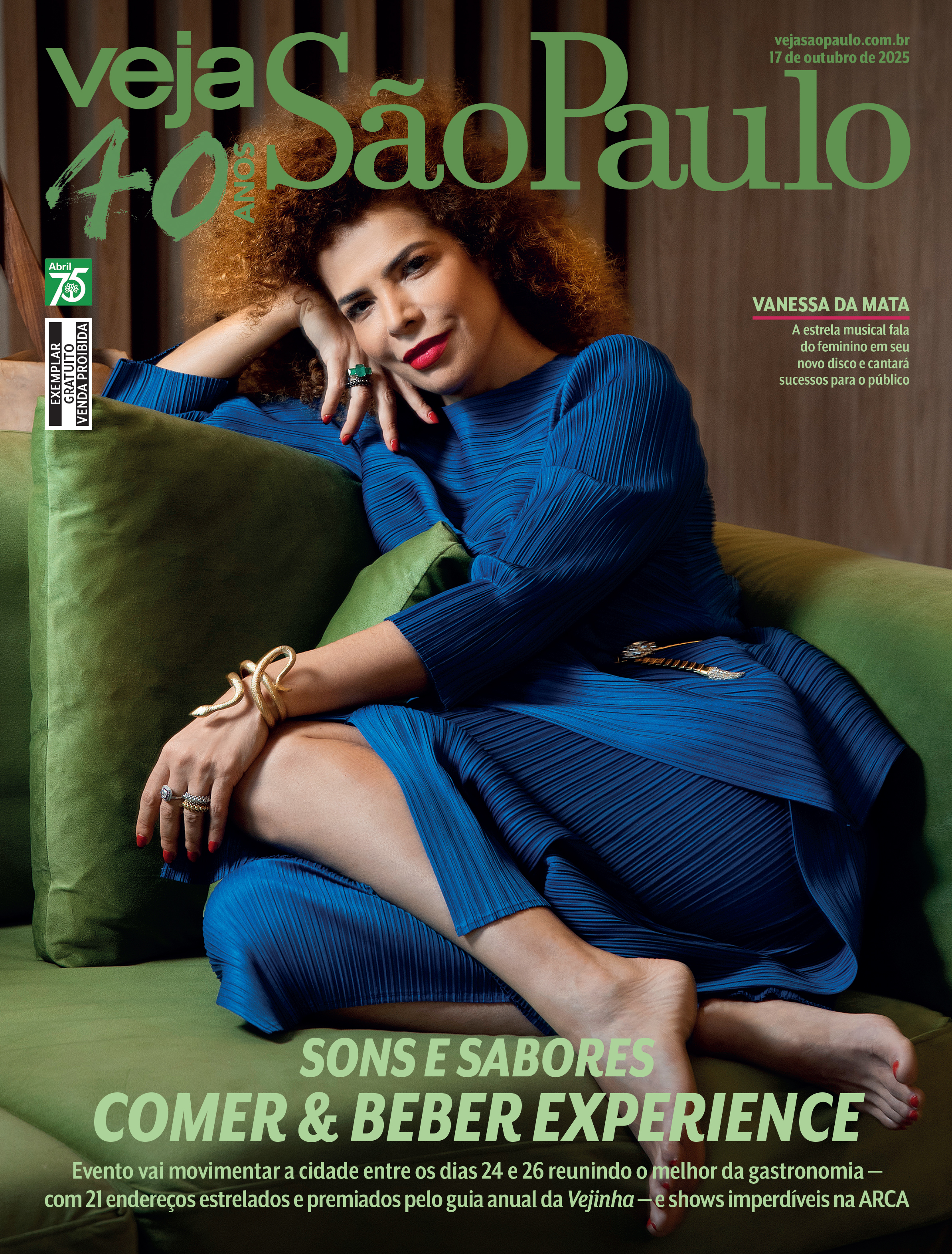 Vanessa da Mata se reinventa às vésperas dos 50 anos