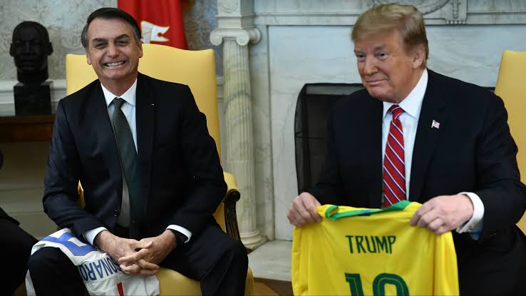 Bolsonaro e Trump