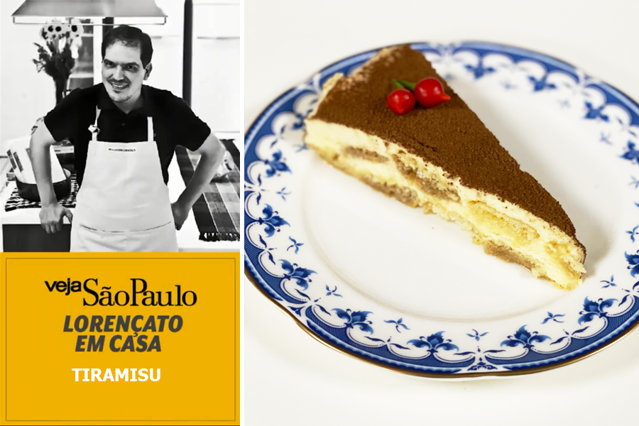Lorençato em casa: receita de tiramisu