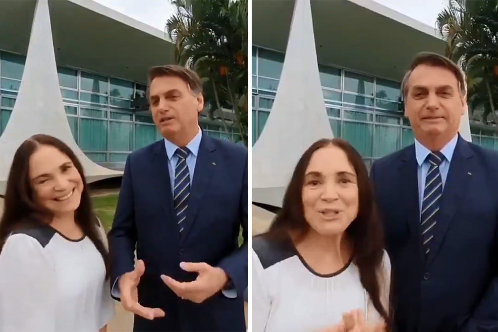 Regina Duarte deixa a Secretaria Especial da Cultura