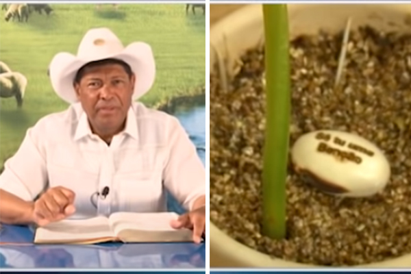 Valdemiro Santiago pede até 1 000 reais por semente que ele diz “curar” Covid-19