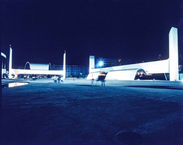 O Memorial da América Latina, que vai receber o primeiro projeto confirmado de drive-in na capital. O Memorial da América Latina, que vai receber o primeiro projeto confirmado de drive-in na capital.