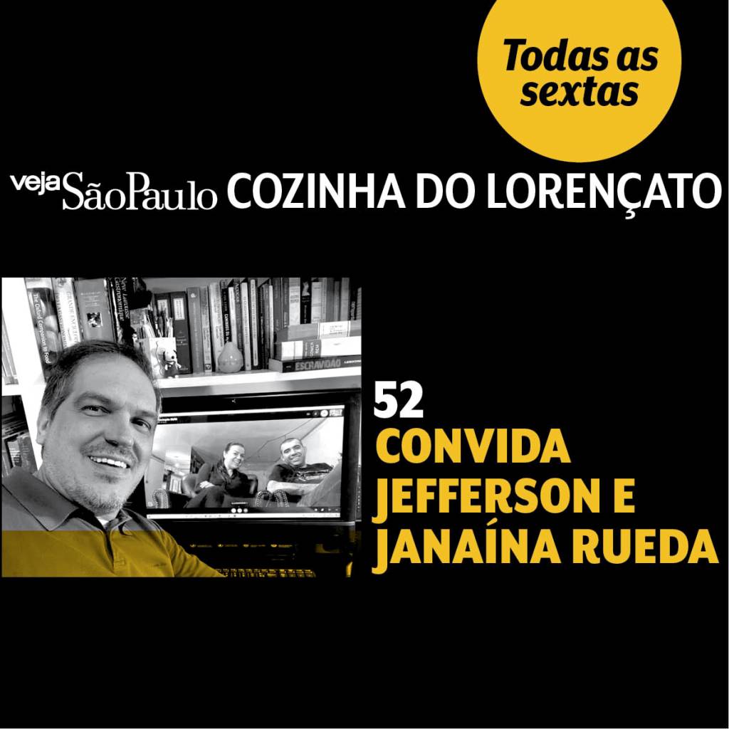 Cozinha do Lorençato convida Jefferson e Janaína Rueda