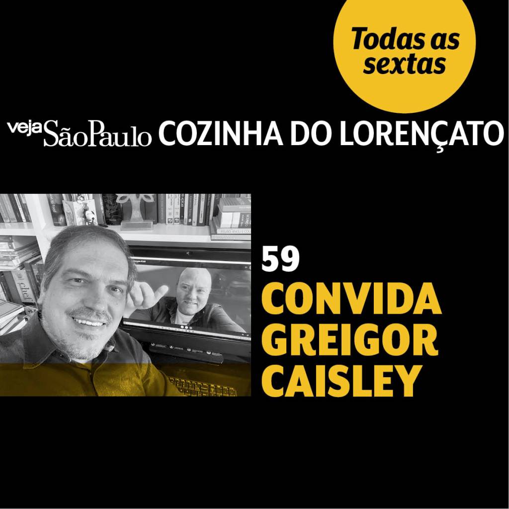 Cozinha do Lorençato convida Greigor Caisley