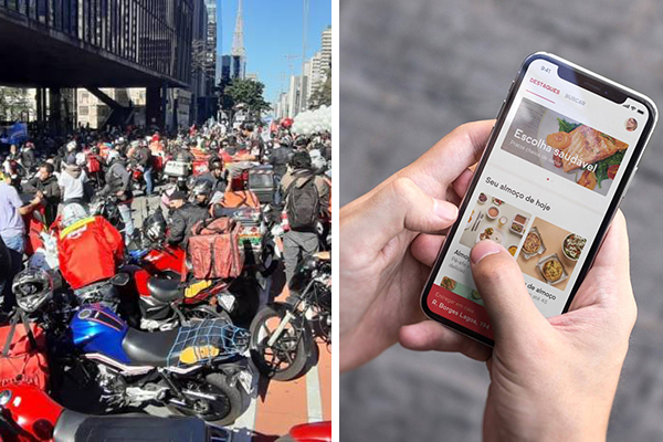 Em texto, iFood rebate demandas dos participantes da paralisação