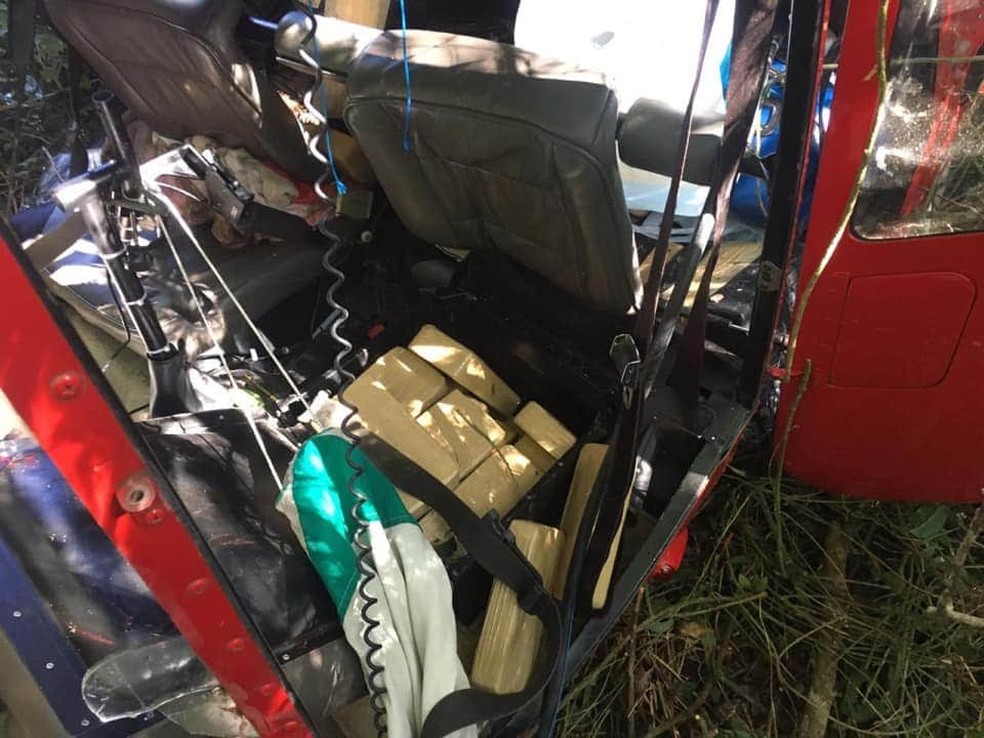 Helicóptero que transportava drogas cai no interior de São Paulo