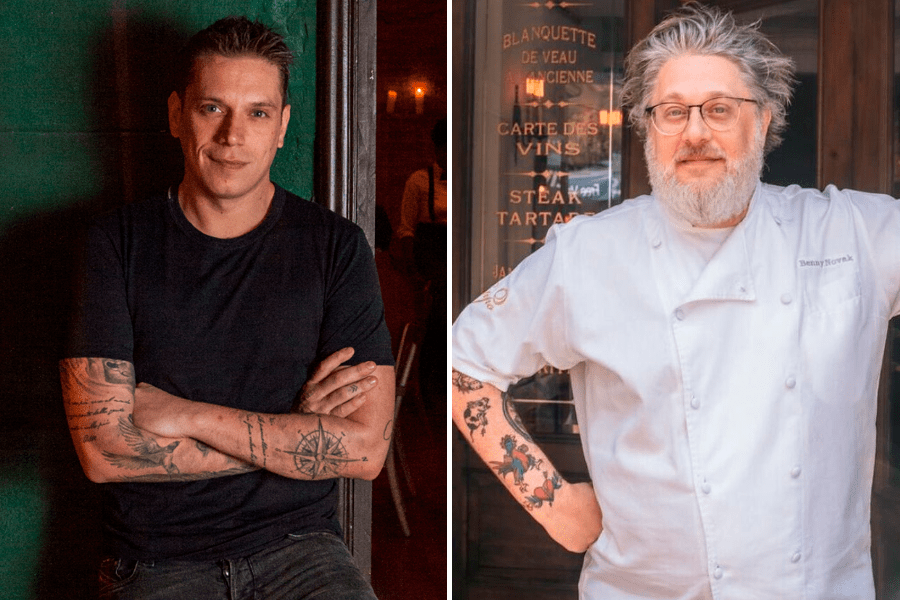 Rodolfo De Santis arremata o ponto da Tappo Trattoria, de Benny Novak