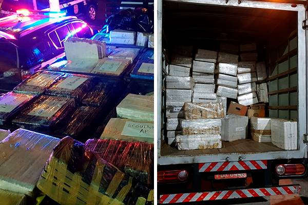 Polícia encontra 8 toneladas de maconha em entreposto próximo ao Ceagesp
