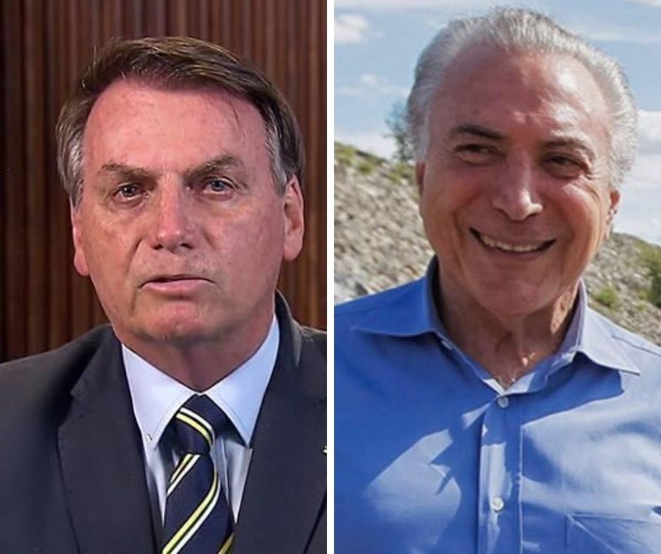 Bolsonaro convida Temer para chefiar missão humanitária no Líbano