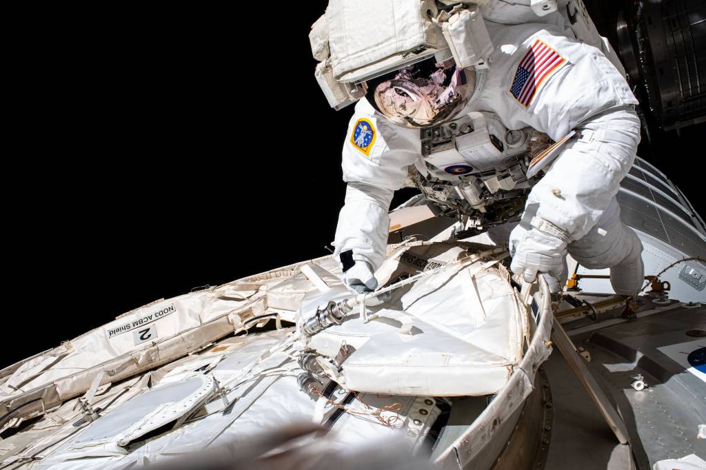 Astronauta da Nasa posta fotos do litoral de São Paulo visto do espaço